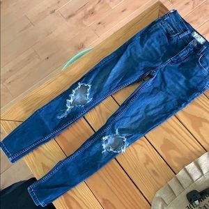 Free People Denim Skinny Stretch Jeans